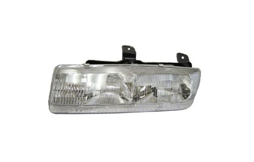 93 94 95 96 1996 Saturn S-series Headlight Headlamp Composite Halogen Front Head Light Lamp Set Pair Left Driver And Right Passenger Side Headlight Assemblies Aftermarket Auto Parts GM2502151, GM2503151