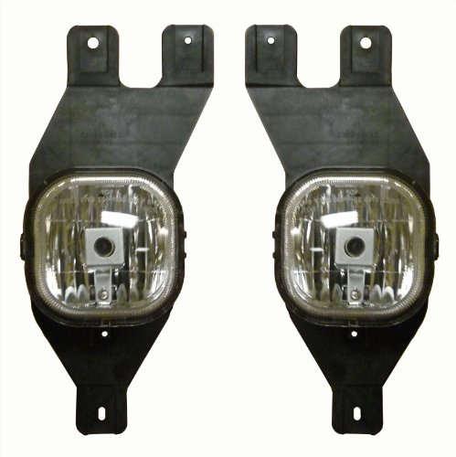 Ford PickUp Truck 01-04 Right & Left Pair Set Driving Fog Lights SDuty/Excursion Bulbs Auto Lighthouse 3C3Z15200AA