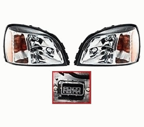 Headlight Assemblies Discount Starter & Alternator GM2503208, GM2502208