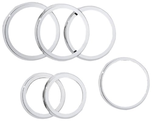 TM Performance H2PPC05103 Smooth A/C Vent Ring for Hummer H2 - 6 Piece Key Chains TM Performance Products H2PPC05103