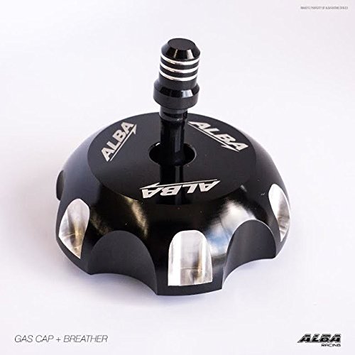 Gas Caps Alba Racing 407.CAP.BLACK