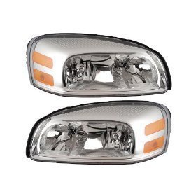 Terraza/Uplander/Montana Sv6 Headlights Headlamps Drive/Passenger Pair New Headlight Assemblies Headlights Depot GM365-B001P