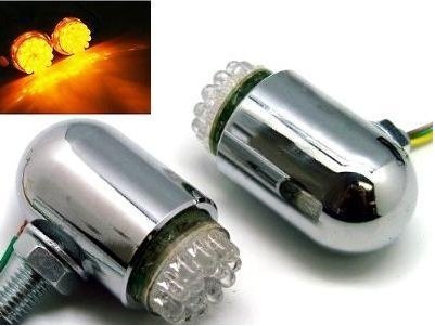 Turn Signal Assemblies & Lenses TMS LT-RUNNING-24LED-AMBER(1PAIR=1BOX)