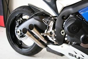 Jardine GP1 Stainless Slip On Exhaust System Muffler Suzuki GSXR1000 09 10 11 Mufflers Jardine JAR-18-4021-723-02