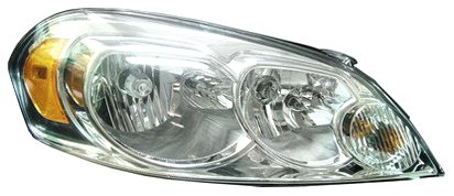 OE Replacement Chevrolet Impala/Monte Carlo Passenger Side Headlight Assembly Composite (Partslink Number GM2503261) Headlight Assemblies Multiple Manufacturers GM2503261