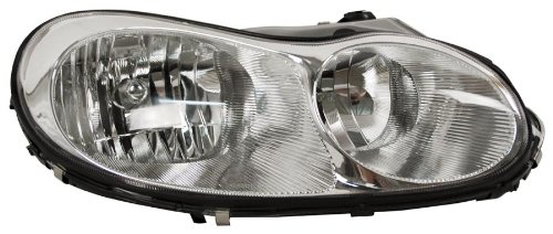 OE Replacement Chrysler Concorde Passenger Side Headlight Assembly Composite (Partslink Number CH2503119) Headlight Assemblies Multiple Manufacturers CH2503119