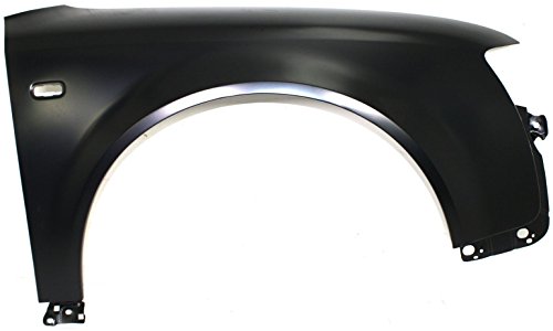 OE Replacement Audi A4/S4 Front Passenger Side Fender Assembly (Partslink Number AU1241115) Fenders Multiple Manufacturers AU1241115