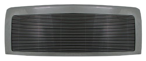 Paramount Restyling 42-0792 Full Replacement Packaged Billet Aluminum Grille with 4 mm Horizontal Bars Grilles Paramount Restyling 420792