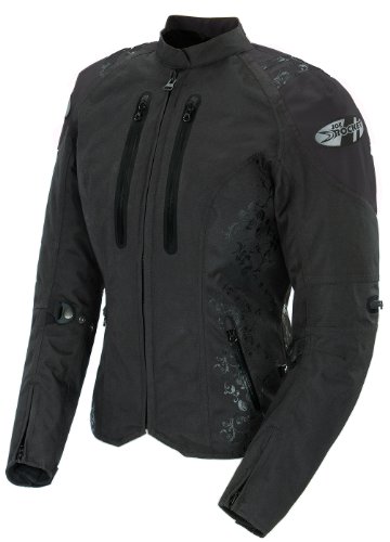 Joe Rocket Atomic 4.0 Women's Textile Riding Jacket (Black, 1-Diva) Jackets & Vests Joe Rocket 1061-5006