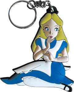 Alice in Wonderland Alice Keychain & Keyring Key Chains C&D Visionary K-DIS-0103-R