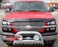 Fits 2007-2013 Avalanche/Suburban/Tahoe/Yukon S/S Bull Bar # BB-CAK007S Grille & Brush Guards APS BB-CAK007S