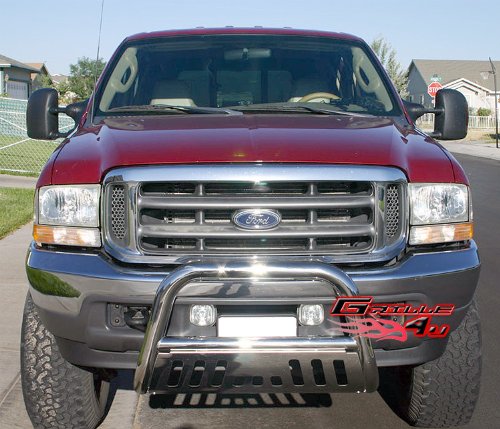05-07 Ford Excursion/F250/350/450/550 HD S/S Bull Bar Grille & Brush Guards APS BB-FAK047S