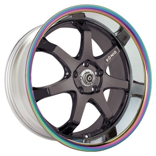 Konig After Burner Black Wheel with Prizma Lip (20x10/5x114.3mm) Car Konig AF01514255