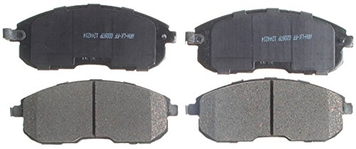 ACDelco 14D815AC Advantage Ceramic Front Disc Brake Pad Set with Wear Sensor Brake Pads ACDelco 14D815AC