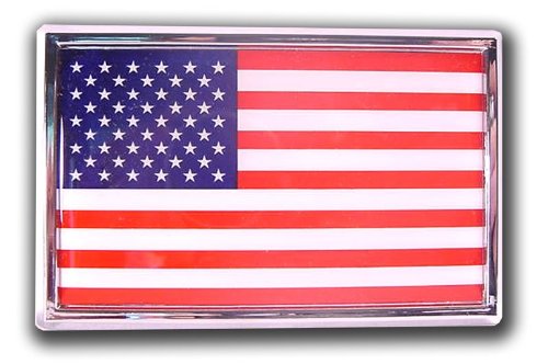 Decals Electroplate USA-SML-FLAG