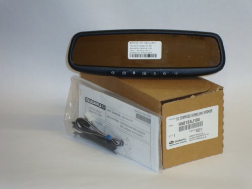 Genuine Subaru Auto-Dimming Compass Mirror with HomeLink for 2012 Outback Mirrors Subaru H501SAJ100