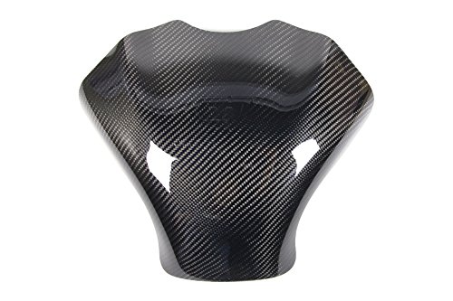Clever Wolf Twill Carbon Half Tank Protector For Suzuki '08 - GSX1300 HAYABUSA Gas Tank Protectors Clever Wolf 08HA-108-03