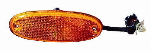 Depo 321-1408L-AS Hyundai Sonata Driver Side Replacement Front Side Marker Lamp Assembly Lighting Depo 3211408LAS