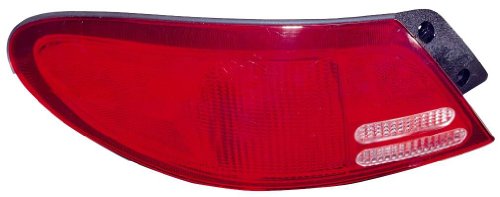 Depo 331-1963L-US Ford Ford Escort/Mercury Tracer Driver Side Replacement Taillight Unit without Bulb Mirrors Depo 3311963LUS