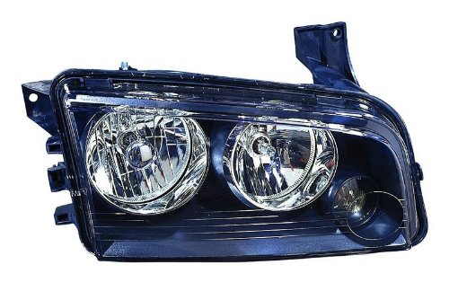 Depo 334-1116R-AS2 Dodge Charger Passenger Side Replacement Headlight Assembly Headlight Assemblies Depo 3341116RAS2