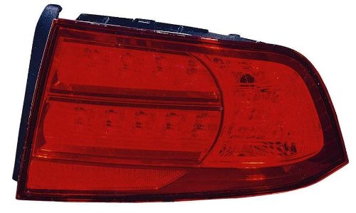 Depo 327-1901R-US Acura TL Passenger Side Replacement Taillight Unit Tail Light Assemblies Depo 3271901RUS