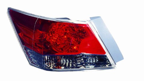 Depo 317-1985L-AS Honda Accord Driver Side Replacement Taillight Assembly Tail Light Assemblies Depo 3171985LAS