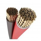 (10ft) 4 Gauge (1) Black (1) Red Battery Cable Battery Jumper Cables East Penn 4 Gauge