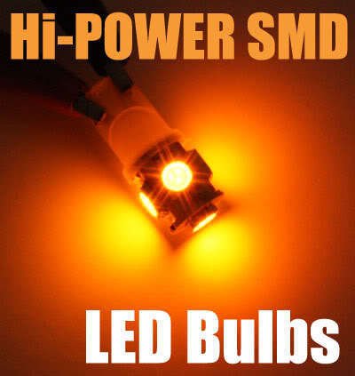 Bulbs  LED-194-5SMD-Y