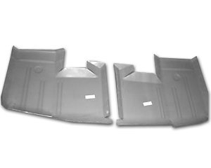 1966-71 Ford Fairlane, Ranchero, Torino, Mercury Comet and Meteor Rear Floor Pans (Pair) Floor Pans Classic 2 Current Fabrication 358-445