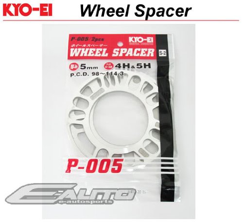 Spacers Kyo-ei Kyo-ei 5mm Wheel Spacer Nsx Rsx Integra Crx Civic S2000