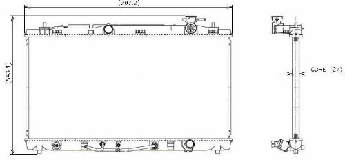 Radiators Denso 221-3158