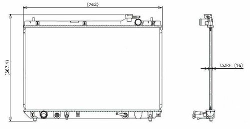 Radiators Denso 221-3166