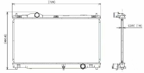 Radiators Denso 221-3169