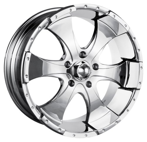 Ion Alloy 136 Chrome Wheel (17x8/5x127mm) Car ION 136-7873C
