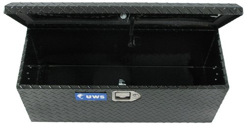UWS ATV-BLK Black ATV Chest with End Pull Handles and Beveled Insulated Lid Truck Bed Toolboxes UWS ATVBLK