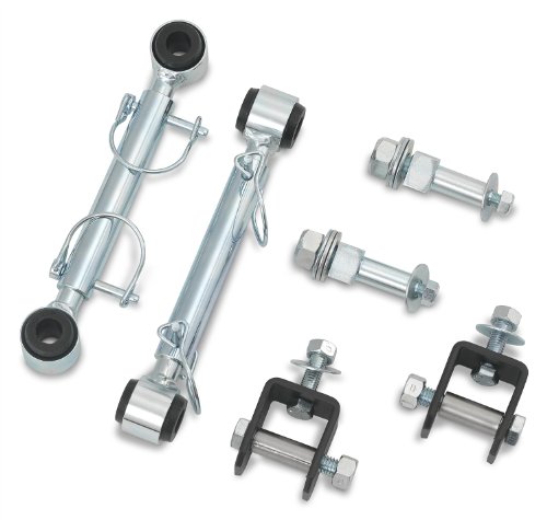 Warrior Products 83085 7 Front Eye To Eye Sway Bar Disconnect for Jeep JK 07-10 Shackles & Parts Warrior 83085