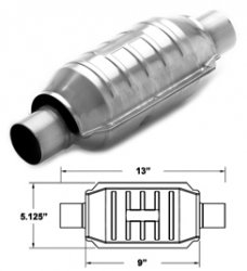 Magnaflow California 46705 Universal Converter Catalytic Converters Magnaflow 46705