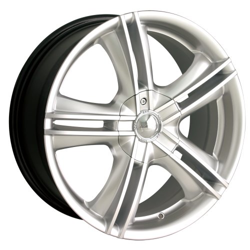 Ion Alloy 161 Hypersilver Wheel with Machined Face (15x7) Car Ion Alloy 161-5701S