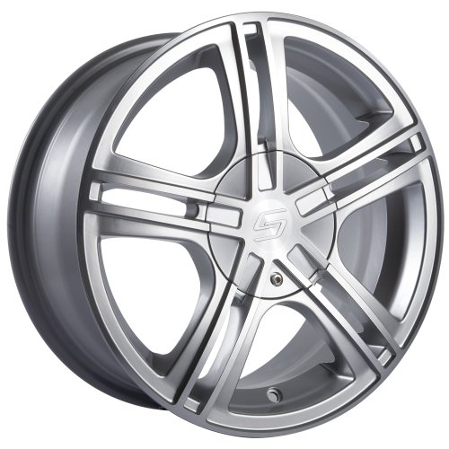 Sacchi S62 262 Hypersilver Wheel with Machined Face (18x7.5) Car Sacchi 262-8709S