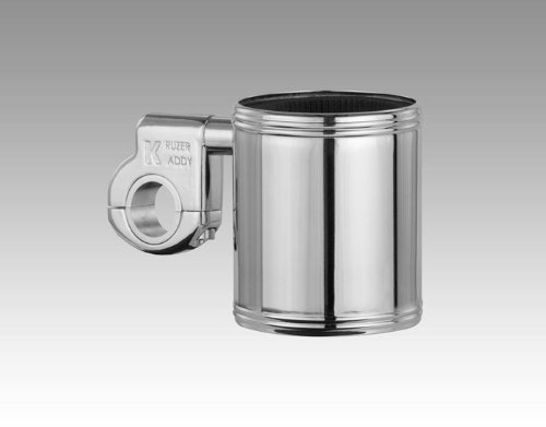 Kruzer Kaddy Motorcycle Drink Holder - Chrome Cup Holders Kruzer 200-TR