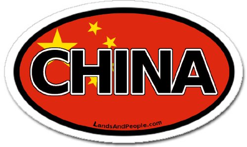 Bumper Stickers, Decals & Magnets LandsAndPeople china_0006