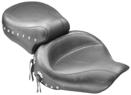 06 HARLEY FXDBI: Mustang Wide 1-Piece Super Touring Seat - Studded Accessories Mustang Motorcycle Seats 48-9193