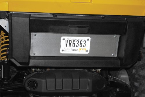 UTV Tech Differential Protector and License Plate Mount - .063in. 210190 Steering Wheels UTV Tech 32-6722