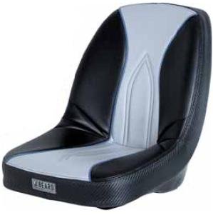 Red Art Inc Beard OEM Custom Seat Cover - Black/Silver W/Red Piping 45203 Accessories Red Art 45203