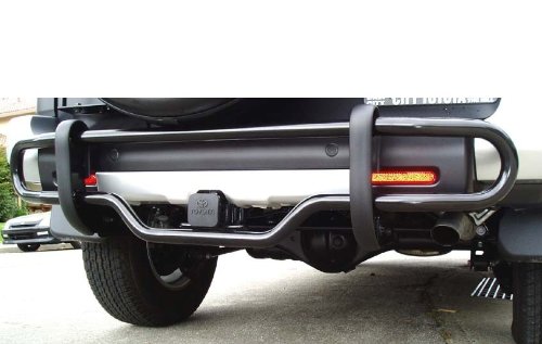 Toyota FJ Cruiser Black Rear Back Bumper Guard - Fits the 2007, 2008, 2009, 2010, 2011, and 2012 Toyota FJ Cruiser Bumper Guards OC Parts GJA-FJ-60213OCP