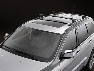 2011 JEEP GRAND CHEROKEE ROOF RACK CROSS RAIL BARS OEM MOPAR Cargo Racks Jeep 82212072AB