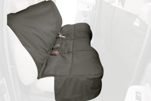 Canine Covers CoverAll 2nd Row Custom Fit Seat Protector for Select Acura TL Models - Polycotton (Misty Gray) Accessories Canine Covers DCC4001CT