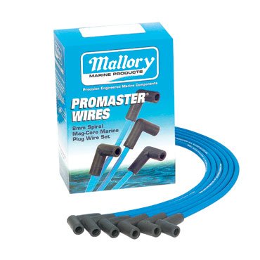 Mallory 9-28009 Plug Wire Set Made by 9-28008 Single Lead Mallory 9-28009