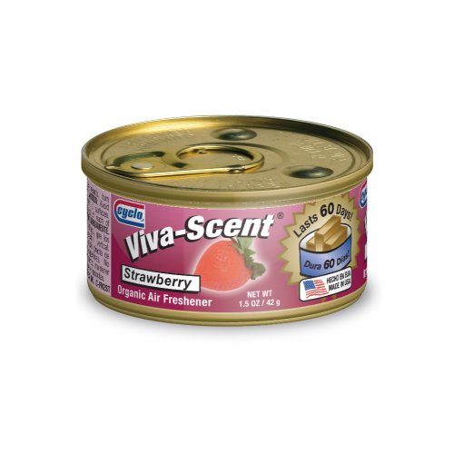 Viva-Scent C-FN2ST Strawberry Natural Organic Gel Scent - 1.5 oz., (Pack of 144) Air Fresheners Viva-Scent CFN2ST