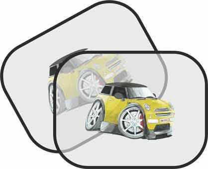 Koolart KA-SS2261 New Mini Cooper Car Car Sunscreen Sunshades Eminence KA-SS2261